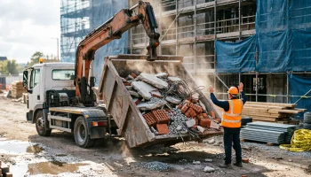 Как организовать вывоз строительных отходов с объекта в Москве
