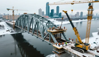 В Новосибирске идет работа по строительству третьего моста через Обь В Новосибирске идет работа по строительству третьего моста через Обь