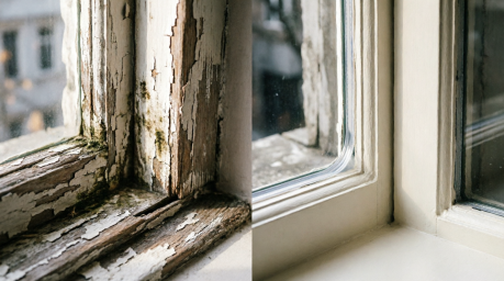 Покраска и утепление окон своими руками