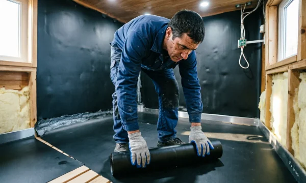 Защита бани от влаги: применение синтетических мембран на основе каучука