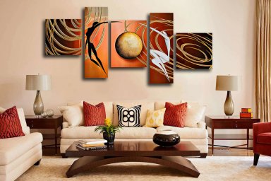 Украсьте интерьер своего дома стильными и необычными картинами
