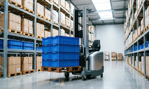 Как электрический штабелер оптимизирует складские процессы