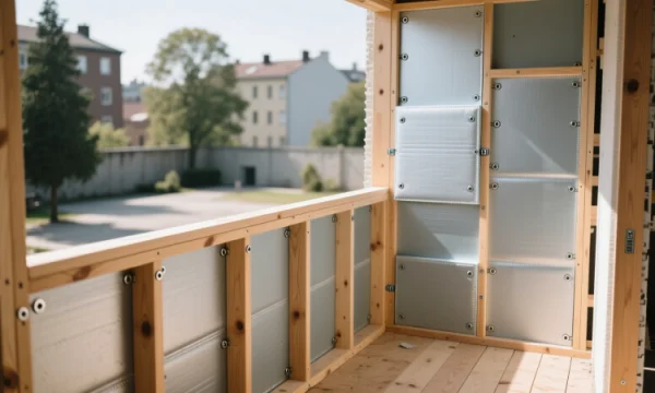 Как сделать утепление балкона: от расчётов до финальной отделки