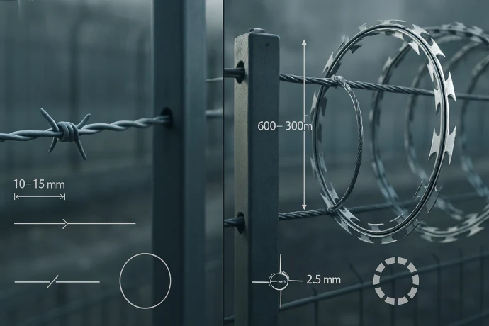 Как натягивать егозу на забор правильно