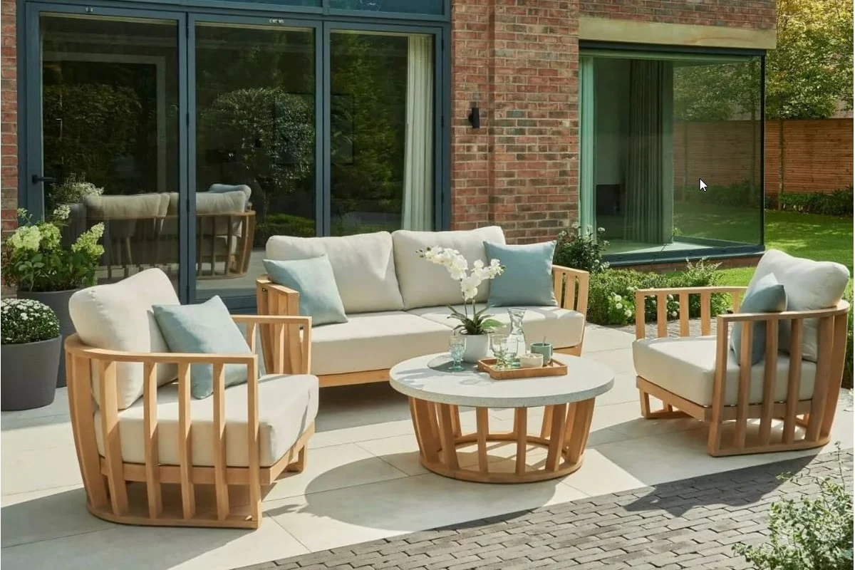 Садовая мебель и мебель для террасы: создание комфорта на открытом воздухе