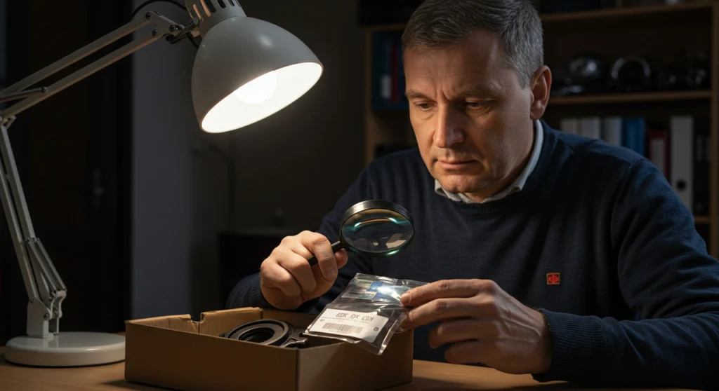 Проверка подлинности оригинальных запчастей Cummins по защитным элементам упаковки