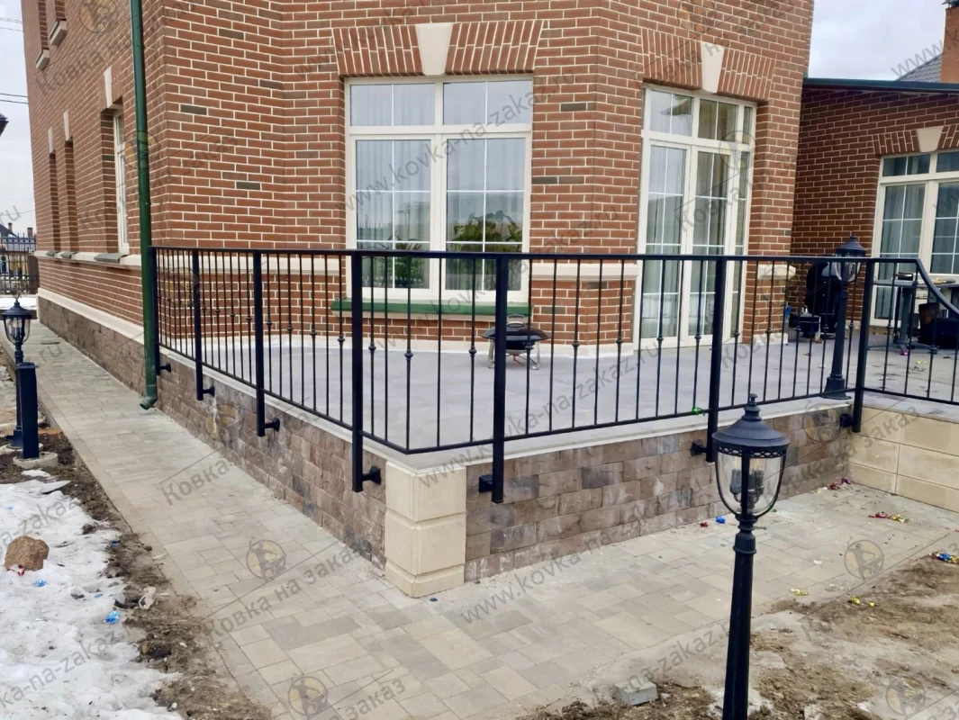 Кованые перила и современные ограждения: искусство безопасности и эстетики