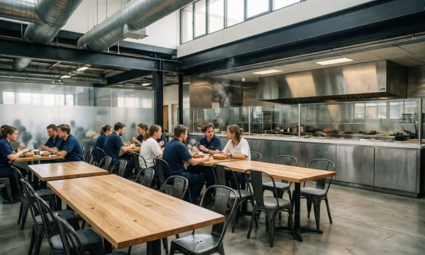 Как организовать питание сотрудников на производстве: от проектирования до ежедневной работы