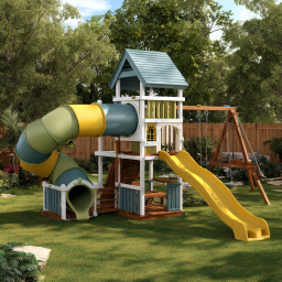 Как детский дачный игровой комплекс помогает организовать безопасный отдых детей за городом