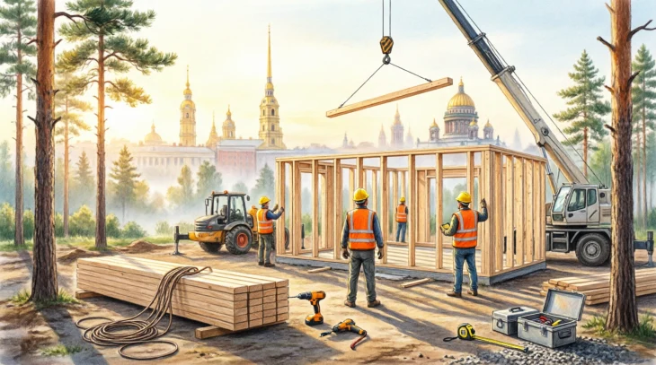 Рейтинг лучших компаний по строительству каркасных домов в СПб