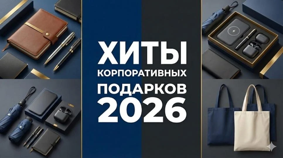Корпоративные сувенирные решения 2026: виды, сравнение, технологии