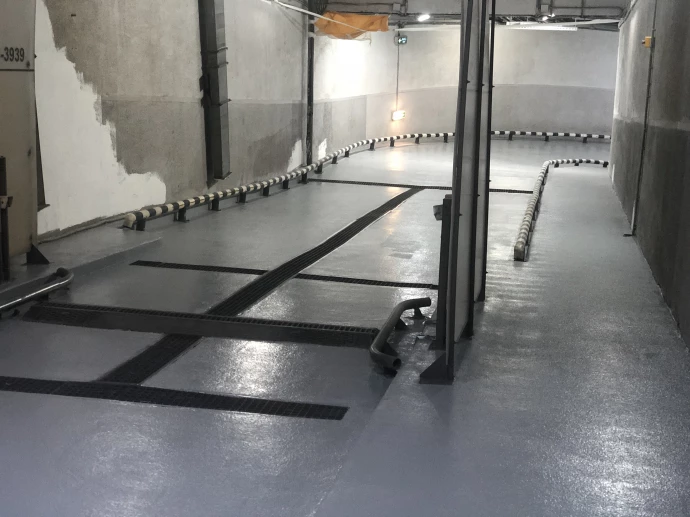 Полы для склада и паркинга 9