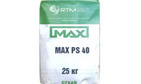 Безусадочная ремонтная литьевая смесь для цементации (подливки) MAX PS 40 0
