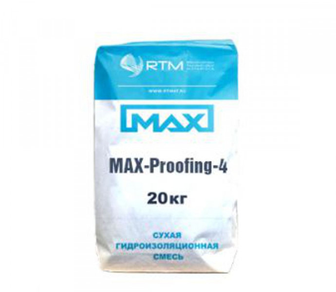 Гидроизоляция проникающая MAX-Proofing-4 0