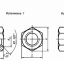 Гайка ГОСТ 15525-70