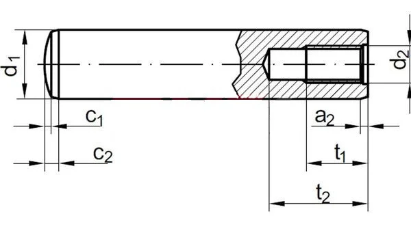 Штифт установочный ГОСТ 12207-79 0