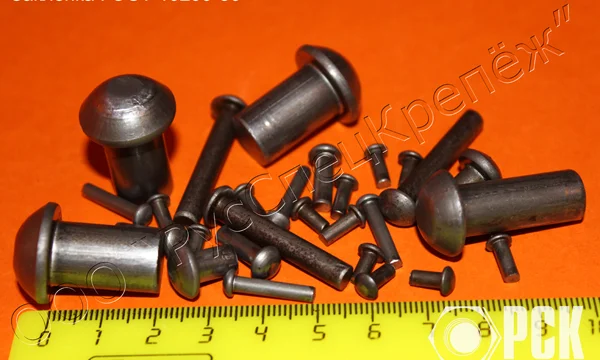 Заклепка стальная под молоток ГОСТ 10299-10303 0