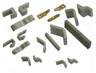 Контакты к контакторам и пускателям подвижные, контакты к контакторам неподвижные 0