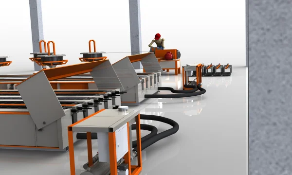 Технологическая линия по производству световых опор СВ 1