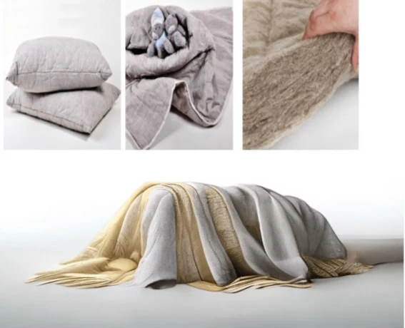 Лен Наполнитель для одеял и подушек