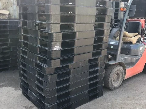 Приёмка пластиковых поддонов 0