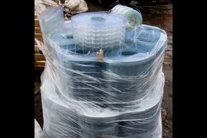 Продажа высечки блистерного ПВХ (производственный отход) 0