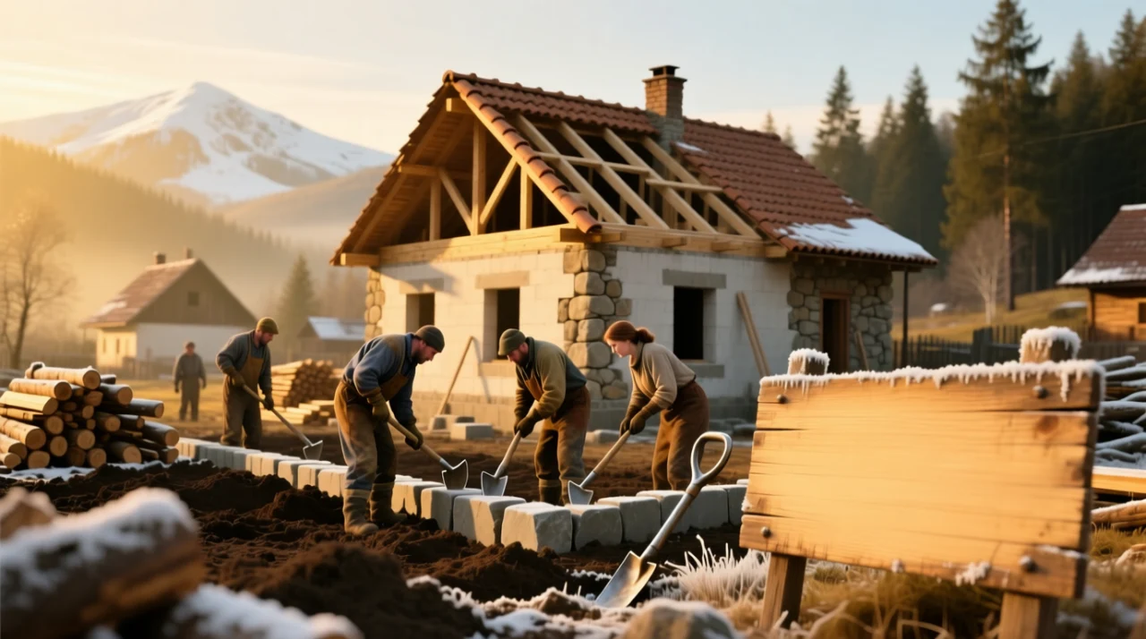 Старт строительного сезона. Температурные условия и актуальные строительные технологии