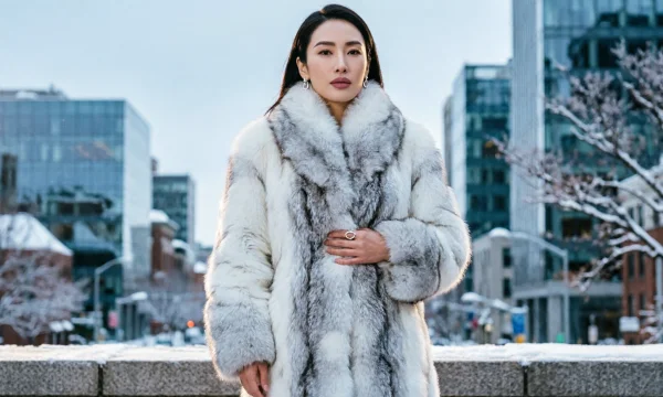 Шубы из песца: элегантность и тепло северного меха