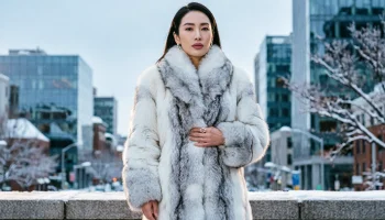Шубы из песца: элегантность и тепло северного меха