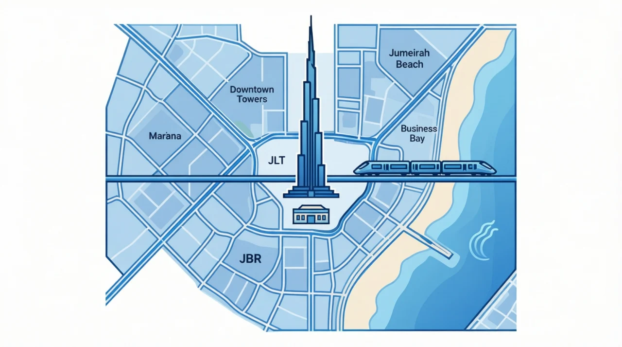 Аренда жилья в Дубае: как выбрать квартиру рядом с достопримечательностями без переплат