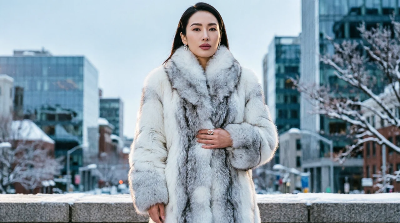 Шубы из песца: элегантность и тепло северного меха