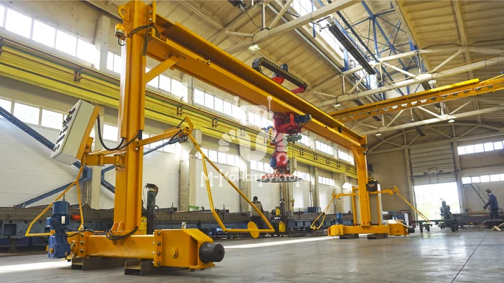 Портальный заглаживатель бетона: промышленное решение для финишной обработки изделий