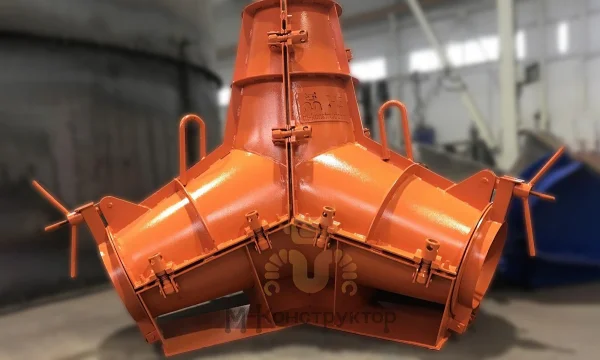 Металлоформы для тетраподов 2