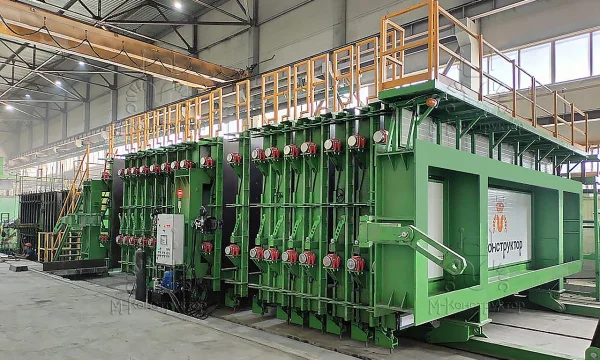 Кассетные установки для производства стеновых панелей 2