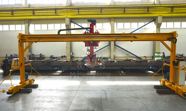 Портальный заглаживатель бетона 1