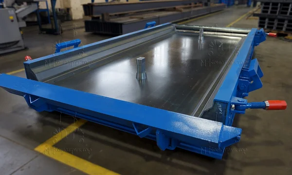 Металлоформы  для трамвайных плит 1