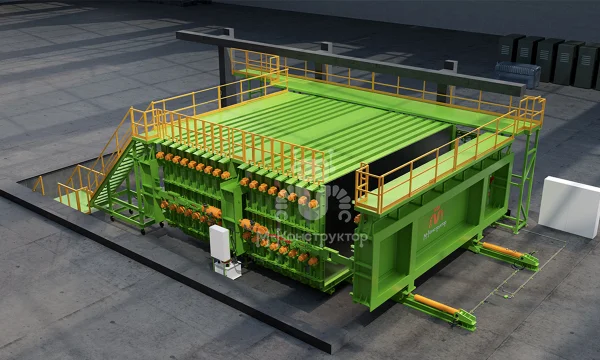 Кассетные установки для производства стеновых панелей 0