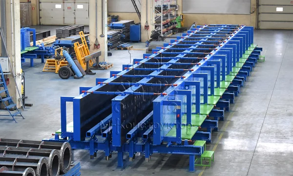 Металлоформы железобетонных колонн 1