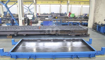 Переналаживаемая металлоформа для стеновых панелей