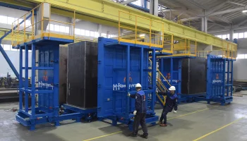 «М-Конструктор» изготовил две установки для производства объемных шахт лифтов
