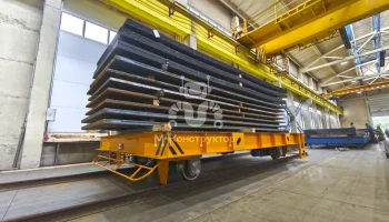 Передаточная тележка 40 т: надёжное звено логистики ЖБИ