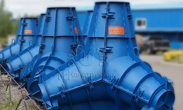 Металлоформы для тетраподов 0