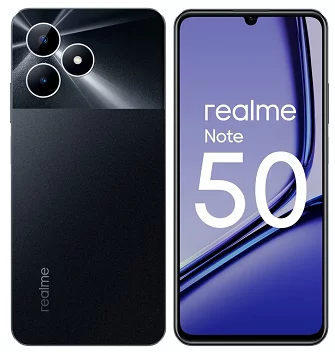 Realme Смартфон Note 50 4/128 ГБ, черный новинка 2 0