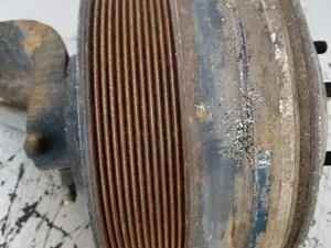 бывшая в употреблении муфта horton с 12-грудным шкивом для cummins 0