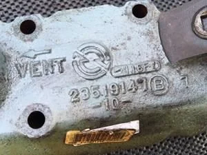 бывший в пользовании корпус термостата для двигателя detroit series 60 14,0 литров 0