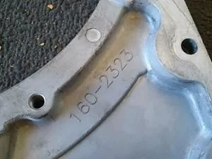 проверка корпуса заднего главного уплотнителя cat c12 0