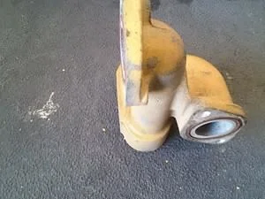 масляный насос для перекрытия трубки 2