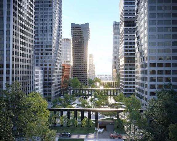 В Восточном Дегунино стартовало освоение промзон: первым проектом стал крупный жилой комплекс с бизнес-центром и школой