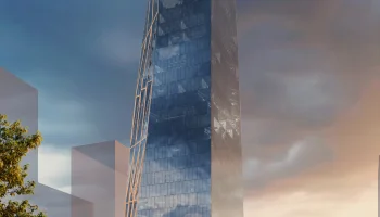 Офисный небоскреб с всесезонной террасой построят на берегу Химкинского водохранилища