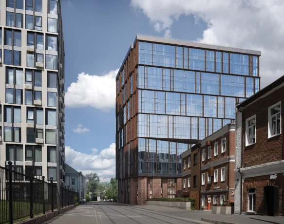 В Москве появится многоэтажное здание с габионами